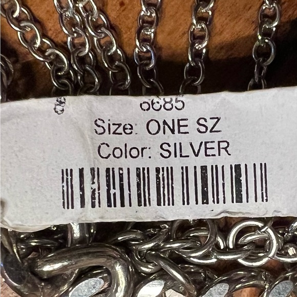 NWOT Silver Body Chain Link Jewelry - Picture 8 of 10